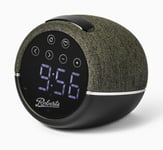 Roberts Zen Alarm Clock Radio with Device Charging - BLACK - 2 Year Warranty