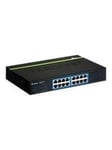 TRENDnet TEG S16Dg 16 Port Gigabit Switch Greene