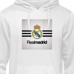 Barn-Hoodie | Mjuk Huvtröja för Barn Real Madrid vit 9-11 År