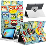 Housse Etui Motif Kj23 Universel L Pour Tablette Samsung Galaxy Note 10.1 (2014)