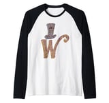 Willy Wonka W Logo Hat Raglan Baseball Tee