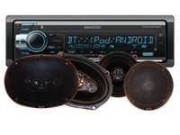 KENWOOD KDC-X5100BT &amp; GAS ALPHA-HÖGTALARE