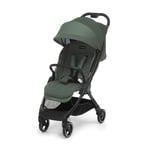 Foppapedretti Poussette légère Ciao, pour enfants 0-22 kg (0-4 ans), fermeture à 1 main, self-Standing, dossier réglable, roues amortissées, porte-objets, cadre en aluminium, Forest