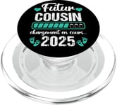 Futur Cousin 2025 Humour Annonce Naissance Grossesse Cadeau PopSockets PopGrip pour MagSafe