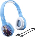 EKIDS Reine des Neiges 2 Casque sans Fil Bluetooth Bleu Ciel