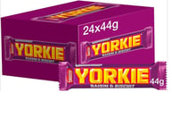 Nestlé Yorkie Raisin and Biscuit Milk Chocolate Bars, 24 x 44 g