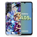 Cokitec Coque Renforcée pour Samsung Galaxy A05S Manga Dragon Ball Sangohan Duo