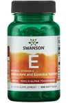 Swanson - Vitamin E, 400 IU Natural - 100 softgels