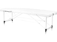 Activeshop Hopfällbar Massagebänk Aluminium Comfort Activ Fizjo 3 Segment White