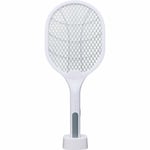 Insektsracket Ryom Uppladdningsbart Vit