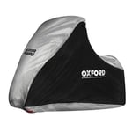 Couverture De Vélo Oxford Aquatex M C/B, Black/Silver