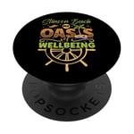 Oasis of Wellbeing - Stinson Beach PopSockets Adhesive PopGrip