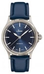 Sinn 556.0104 BLUE COWHIDE STRAP 556 I B Blue Cowhide Strap Watch