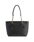 Michael Kors Womens Leather Chain Tote Bag - Black - One Size