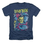 Star Trek Classic Crew Illustrated Heather T-Shirt