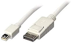 LINDY 3m Mini DisplayPort to DisplayPort Cable, White