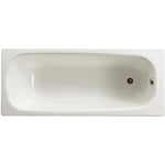 Baignoire classique ROCA Contesa - 140x70 - Blanc - Métal - Rectangulaire - A poser au sol