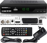 2910 S Dvb-T/T2 Decodeur Tnt-Full Hd [1920 X 1080] Hdmi Mpeg-4 Avc Mpeg-2 Mp 1080I 1080P Standard Péritel Installation Facile Hevc-H.264 H.265-Tnt Terrestrial