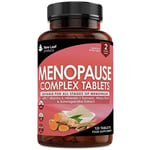 Menopause Tablets - Peri Menopausal Hormonal Support - Hot Flushes Bones Fatigue