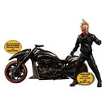 MARVEL - Ghost Rider & Hell Cycle 1/12 Action Figure & Vehicle Mezco