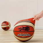 Handleshh Tyst Skum Basketboll Dribbling inomhus Tyst Basketboll - Perfekt Orange Cloud 24cm