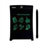 CLOEN Tablette d'écriture LCD de 8,5" | Tableau numérique | (8,5 ") Noir | Tablette pour Dessin | Idéal pour écrire et Dessiner | Facile à Transporter | Bloc-Notes