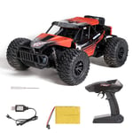 MYRCLMY 1:18 High Speed Remote Control Car,25Km/H Big Size Monster Truck 2.4Ghz Large Tire Radio Control Cars Toys Vehicle Electric Hobby Truck for Children And Adults,Red,720P camera