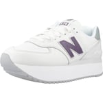 New Balance Femme Scarpe Lifestyle Womens-LTZ Sneaker, Blanc, 38 EU