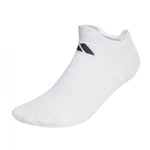 Adidas Low Cut Cushioned Socks White 1 par (43-45)