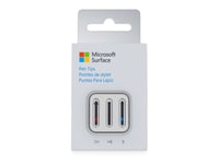 Microsoft Surface Pen Tip Kit V.2 - Sett For Digitalpennetupp - Kommersiell - For Surface Pro 7