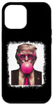 iPhone 14 Plus Pro Trump Bubble Gum Pink Glasses Funny Donald Trump Case