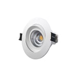 M-Penny 7,4W slimmad LED spotlight 2700/3000K IP44 (Färgtemperatur: 2700K)