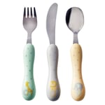 Cutlery Set Kids 3 Piece Knife Fork Spoon Children Kids Toddler Gift Set Viners