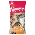 Schmusy Snack Soft Bitties - Kyckling (16 x 60 g)
