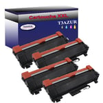 Lot de 4 Toners compatibles Brother HL-L2395DW, MFC-L2710DN, TN2420 - 3 000 pages – T3AZUR Noir