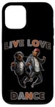 Coque pour iPhone 12/12 Pro Live Love Dance Rottweiler Style Hip Hop