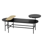 Palette Coffee Table Jh7 Black Ash / Marble