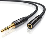 CSL Câble auxiliaire 3,5 mm 3 m Câble Audio pour Smartphones Apple iPhone iPad iPad Voiture Casque Echo Dot KFZ stéréo