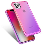 Genomtänkt Floveme Silikonskal - iPhone 11 Rosa/Lila