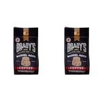 Brady's Irish Barrel Aged Ground Coffee - 100% Arabica Coffee - 227g Hand Roasted Perfect Morning or After-Dinner Coffee - Vegan, Alcohol-Free, Gluten-Free Speciality Coffee (Pack of 2)