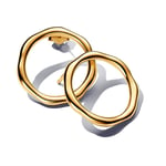 Pandora Essence 14k Gold-plated hoops 263265C00