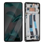 Écran pour Xiaomi 11 Lite 5G NE LCD + Vitre Tactile + Châssis Xiaomi Noir