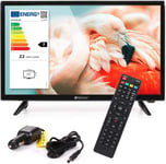 Caravane Camping TV LED TV 24 Pouces LCD DVB S S2 T2 C USB 12 V 230 Volt