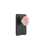 Lettre X Monogramme Nom Initiale X Rose Marron Cadeau pour Elle PopSockets PopWallet pour MagSafe