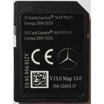 Carte SD GPS MERCEDES GARMIN MAP PILOT Europe 2019-2020 - STAR1 - v13 - A2189065603