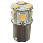 1852 LED-bajonetti BA15S Ø19x33mm 10-35vdc 1.0/10W - 2 kpl.