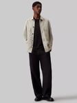 Calvin Klein Cotton Blend Overshirt, London Fog