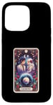 Coque pour iPhone 15 Pro Max Gemini Tarot Carte astrologique Zodiaque Astrologie Signe astrologique