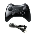 Manette De Jeu Classique Sans Fil Pour Wii U, Compatible Bluetooth, Avec Câble Usb, Accessoires