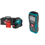 Makita Laser croix 25 m 12 v cxt li-ion makita - en sacoche - sk105dz & Télémètre Laser 50m - MAKITA LD050P